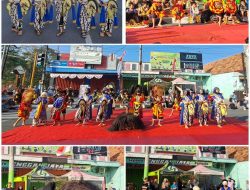 Semarak Car Free Day Kemerdekaan, SD Muhammadiyah Blora Tampilkan Seni Barong Surya Suminar