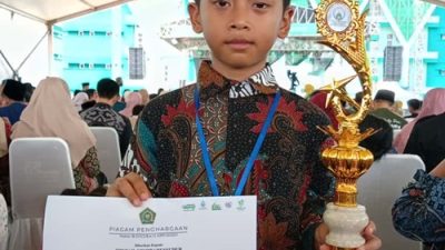 Thufail Mishbahussudur, Siswa SD Muhammadiyah Blora Raih Juara Harapan 2 Macapat Islami Putra di Ajang MAPSI Provinsi Jawa Tengah