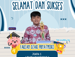 Kali Kedua! SD Muhammadiyah Blora Raih Juara 1 Lomba Rangking 1 HUT SMPN 1 Blora ke-80